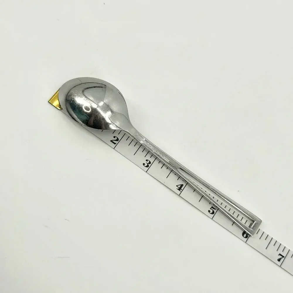 Supreme Cutlery Aperto Stainless Steel Teaspoons Set Of 5 Japan 6 inch